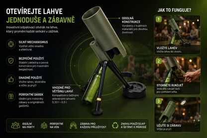 Pivní Minomet™ - Velanoro Gadgets